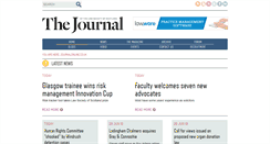 Desktop Screenshot of journalonline.co.uk